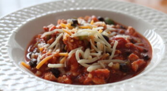 Fantasy Football Gameday: Spicy Lowfat Turkey Chili Recipe