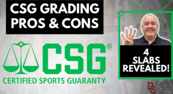 Pros & Cons of CSG Grading For Sports Cards